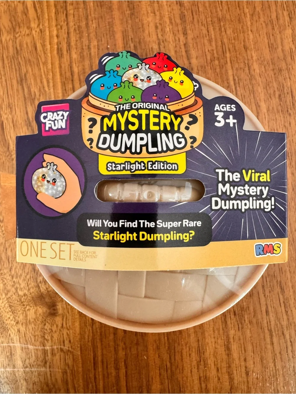 RMS Mystery Dumpling Starlight Edition Viral Squishy Fidget Toy Factory Sealed